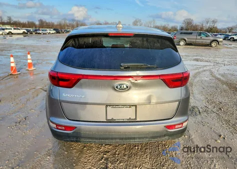 2017 Kia Sportage Lx из США, поврежденный, VIN KNDPMCAC3H7065554